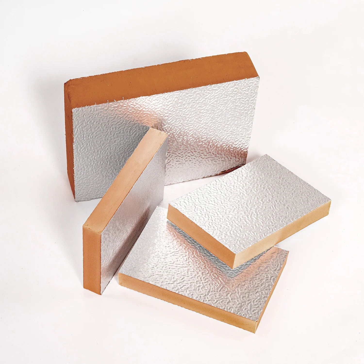 12mm 16mm 20mm Phenolic Foam Duct Board 10-80mm HVAC Phenolic Foam Duct Panel For Air Conditioner