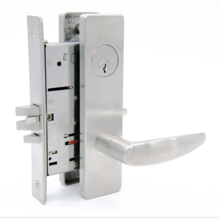 KEYMAN American Top Security Mortise Cylinder Office Entry Door Lock ANSI Grade 1