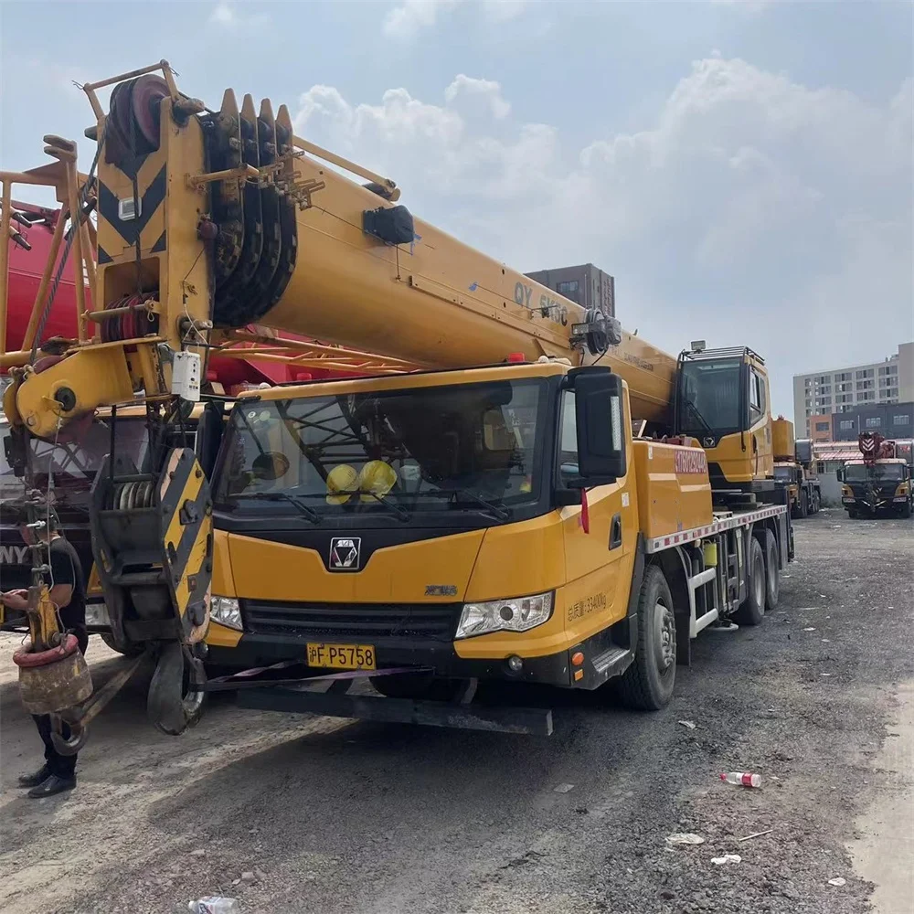 used qy25k5c-1  truck crane in China cheap price for sale practical widely used powerful and  reliable  Rough All Terrain