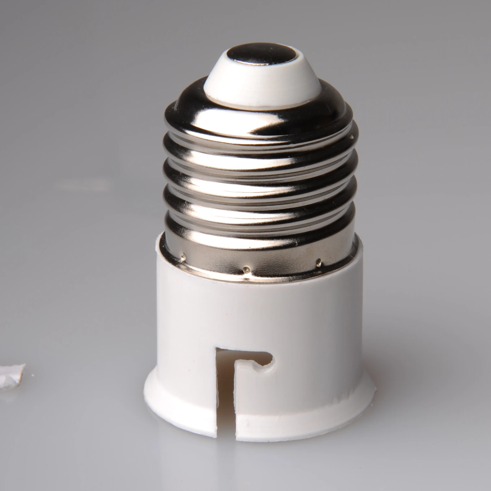 E27-B22 adapter lamp holder plastic LED bulb holder CE Rohs E27 lamp base conversion socket