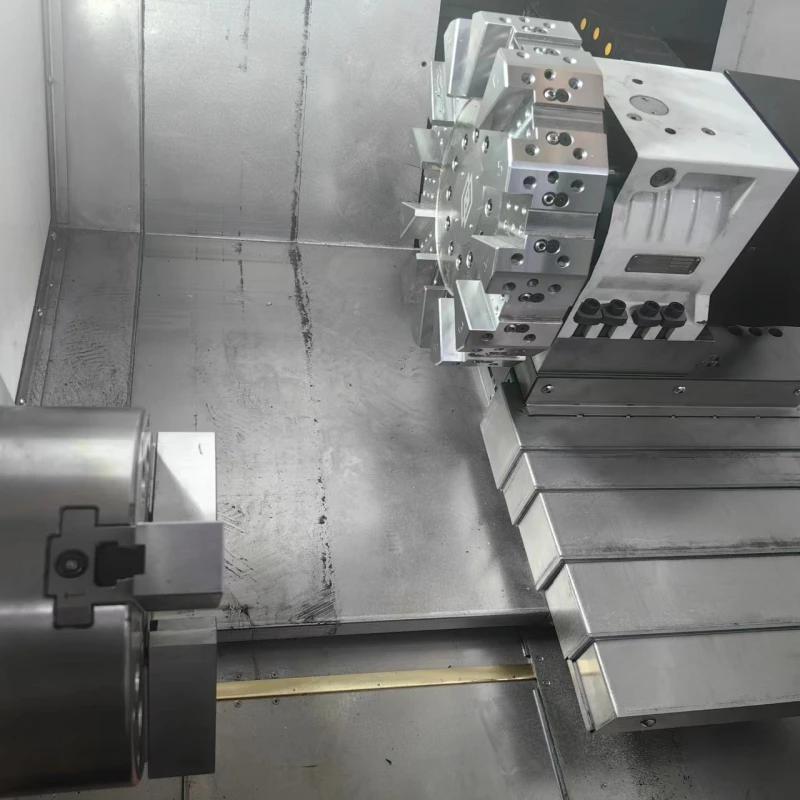 Hot selling precision inclined bed CNC metal lathe Tck50 metal turning center inclined CNC lathe