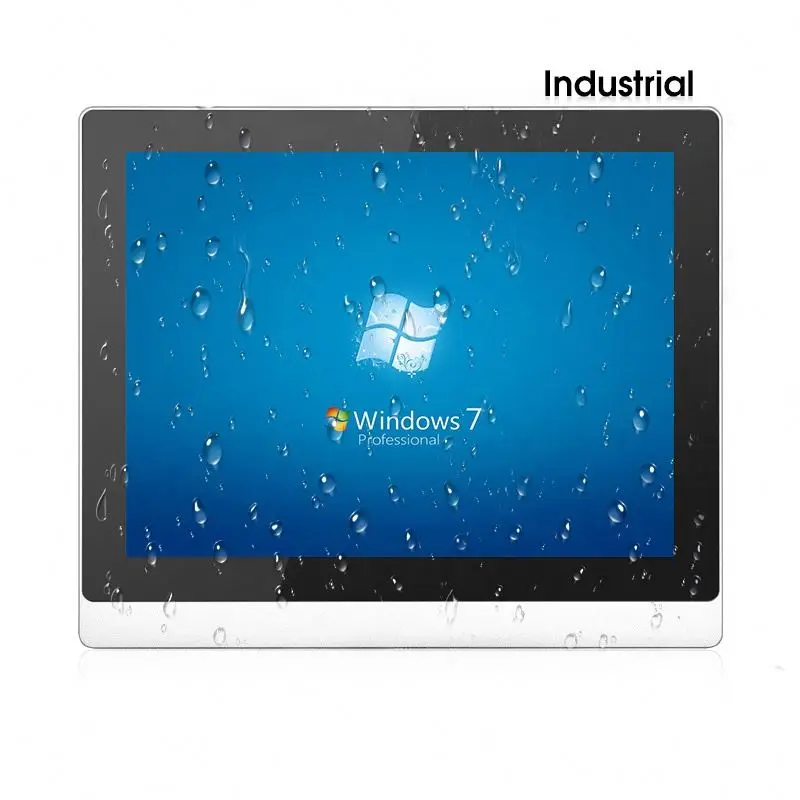10.4 Inch IP66 1024*768 waterproof fanless touchscreen X86 desktop type panel PC