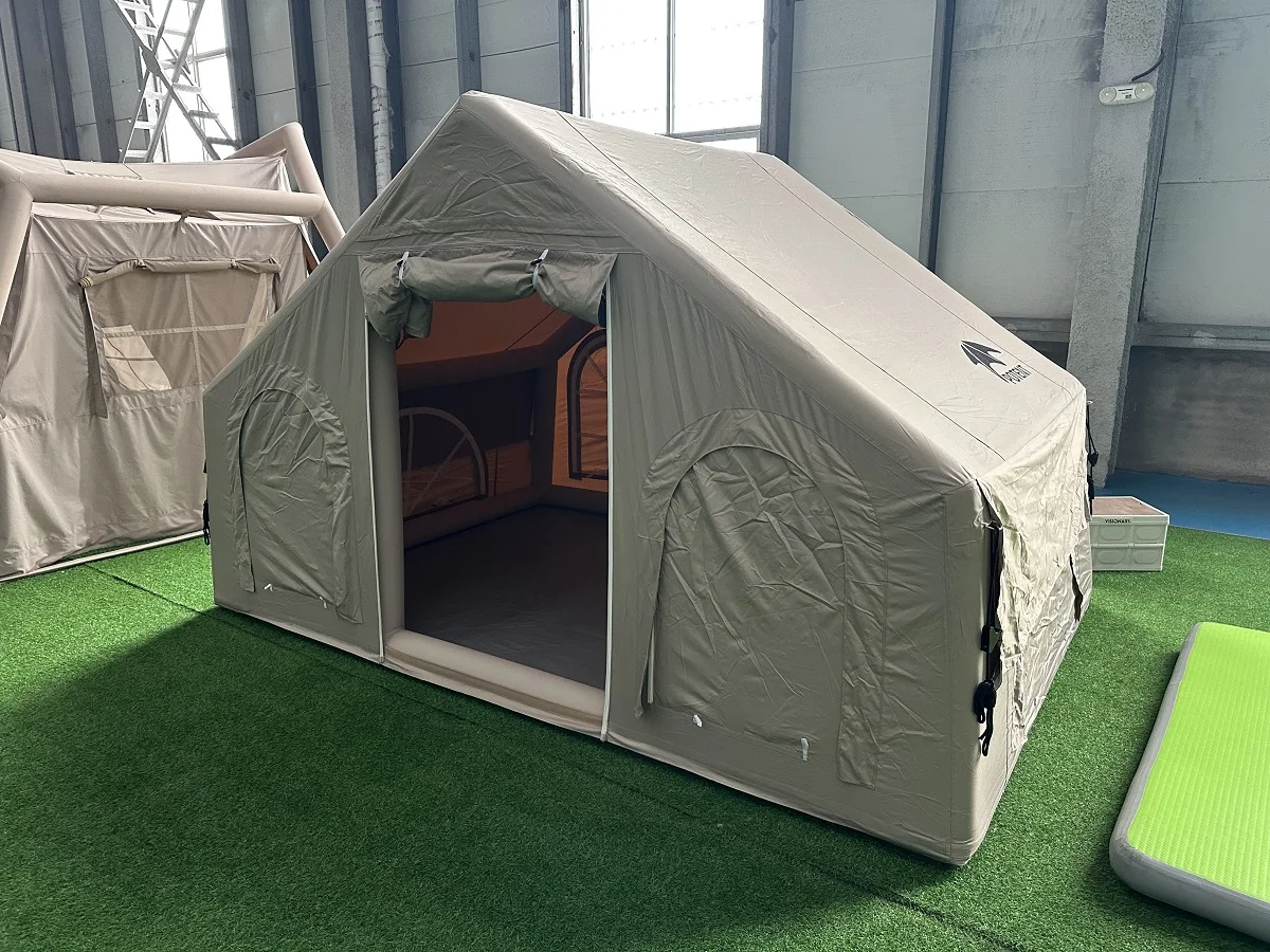 Hot Sale Outdoor Camping Star Tent Air Dome Tent Glamping Inflatable Camping Travel Tent With Pump