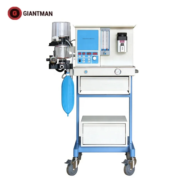 2021 high quality vet Anesthesia machine with oxygen supply 25-75l/min for operation