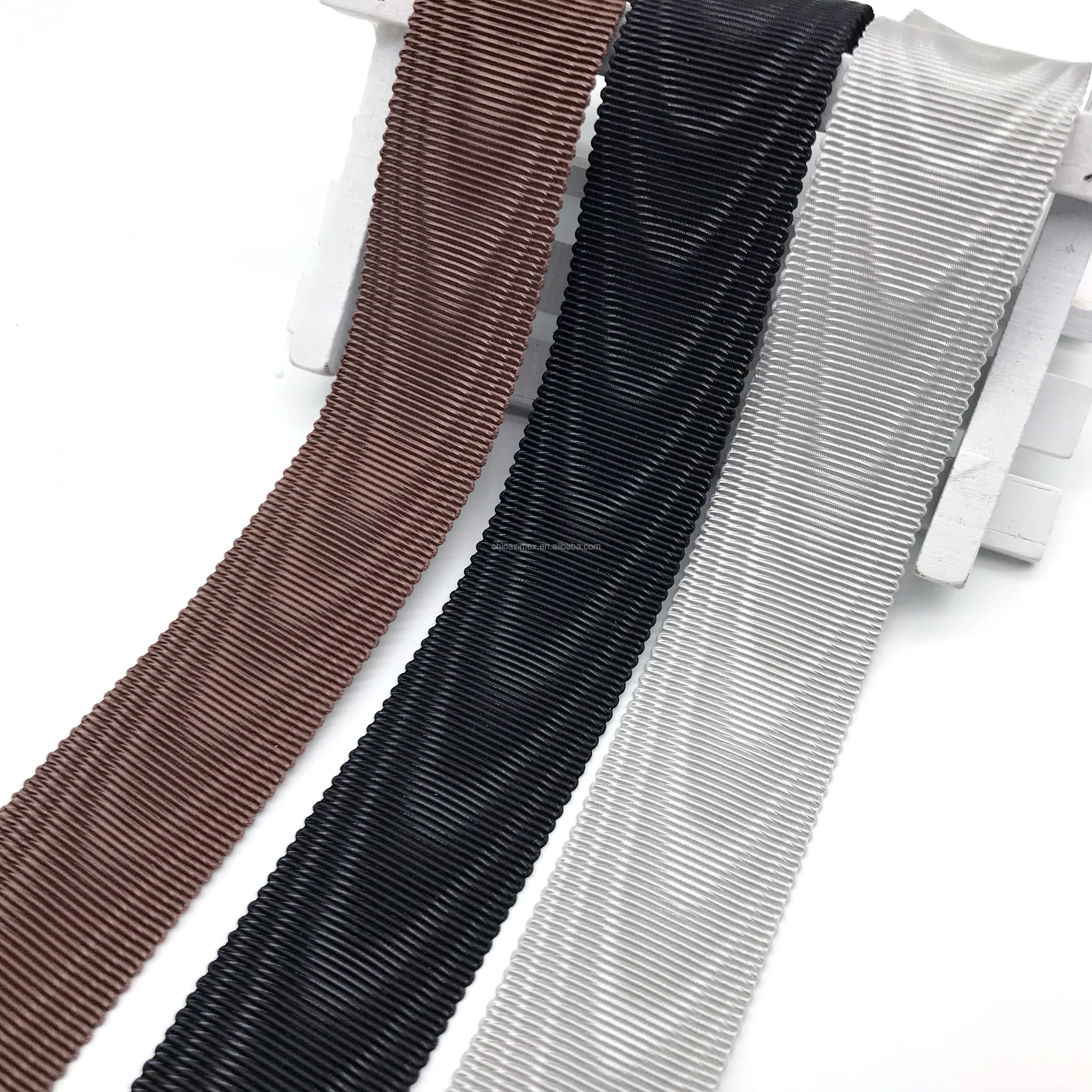 32mm wholesale water mark printed grosgrain ribbons by the roll