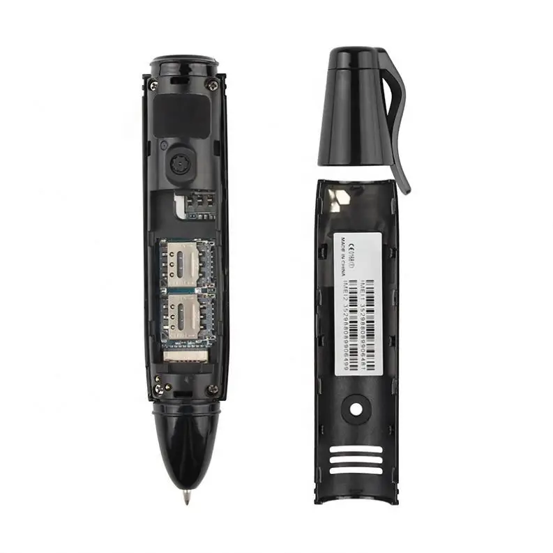 AK007 Dual SIM Card BT Dialer Camera and Voice Recorder Magic Voice function pen mobile
