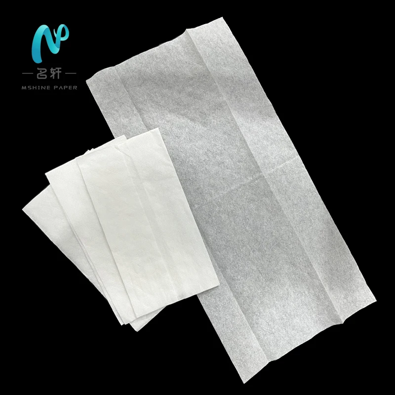 MingXuan Custom premium dinner napkin  paper bar napkins for restaurant  Tall Fold Paper Napkins