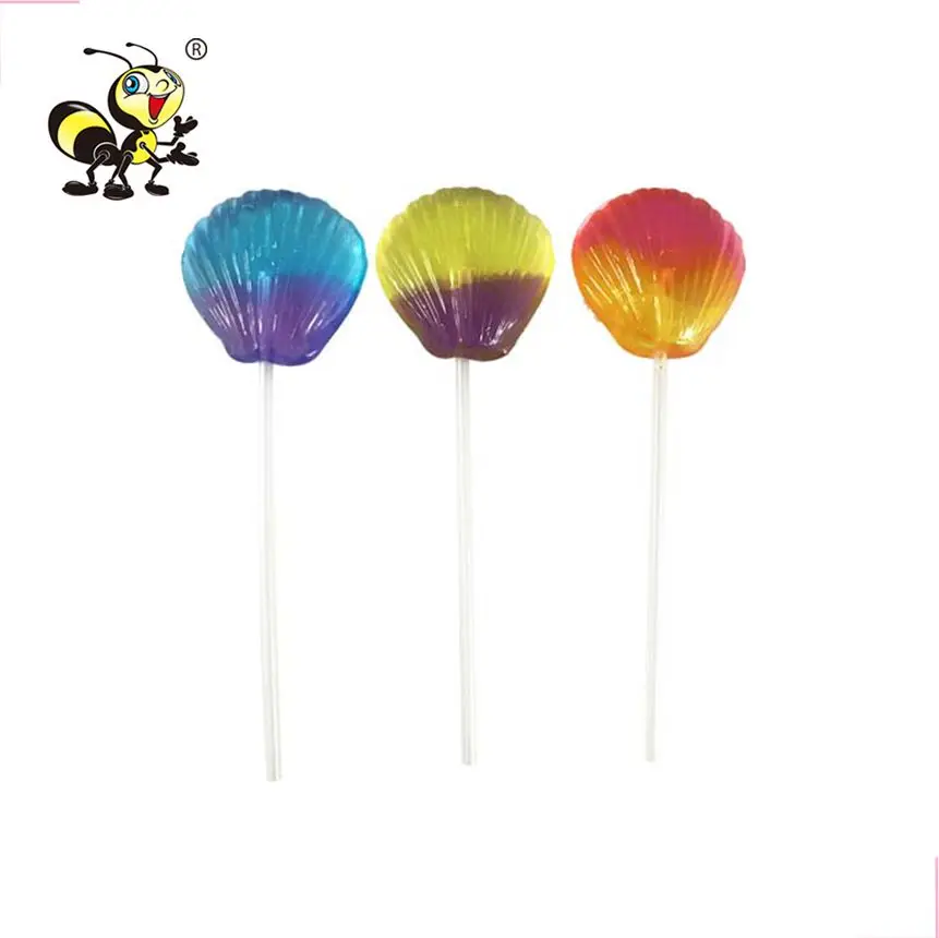 New Fiberglass Candy Sells Lollipop  Rainbow Custom Halal Sweets  Hard Shape  Swirl  Handmade Sweet Made In China Shape Lollipop