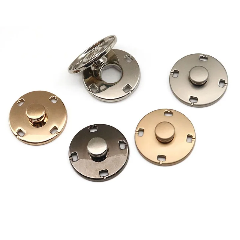 metal snap popper two parts sewing fasteners press studs metal snap button for clothing accessories