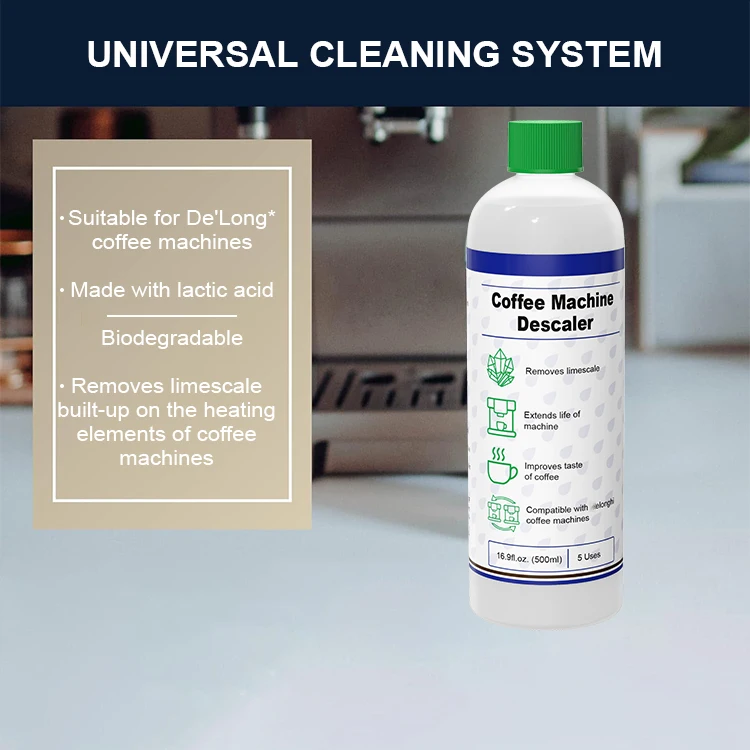 Очиститель для удаления чешуек кофе и эспрессо