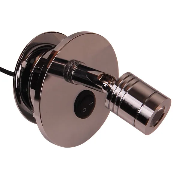 Hot Sell Metal Flexible Arm Adjustable Bedside Reading Lamps Gooseneck Reading Light Bed Above 12v Reading Light