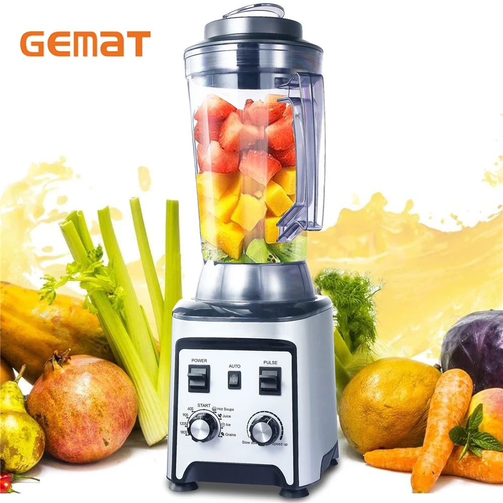 3000w heavy duty commercial blender food processor licuadora para hogar cook lover gemat blender
