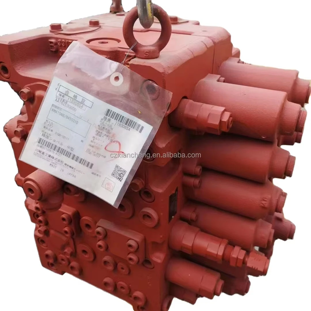 Оригинальный гидравлический главный клапан 31Q6-15111 для Hyundai R210W-9 запчасти колесных экскаваторов