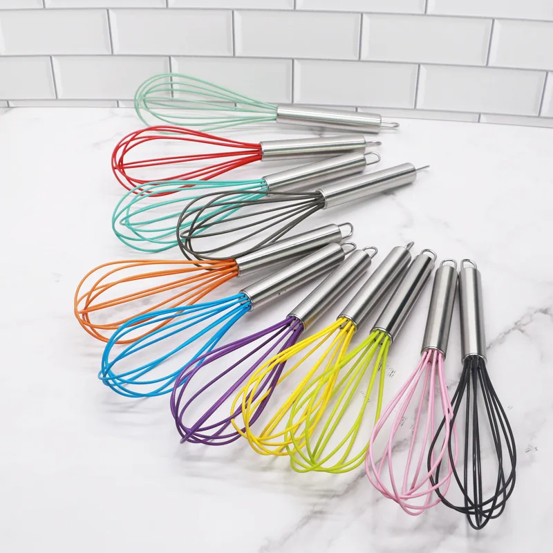 Ручной кухонный венчик из нержавеющей стали