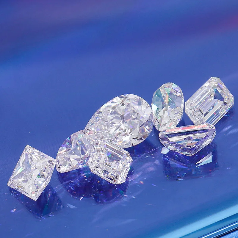 5%Discount D VVS Lab Made CVD Diamond 1CT - 6CT Loose CVD Polished GIA Certified Lab Diamond from China Pass Diamond Tester