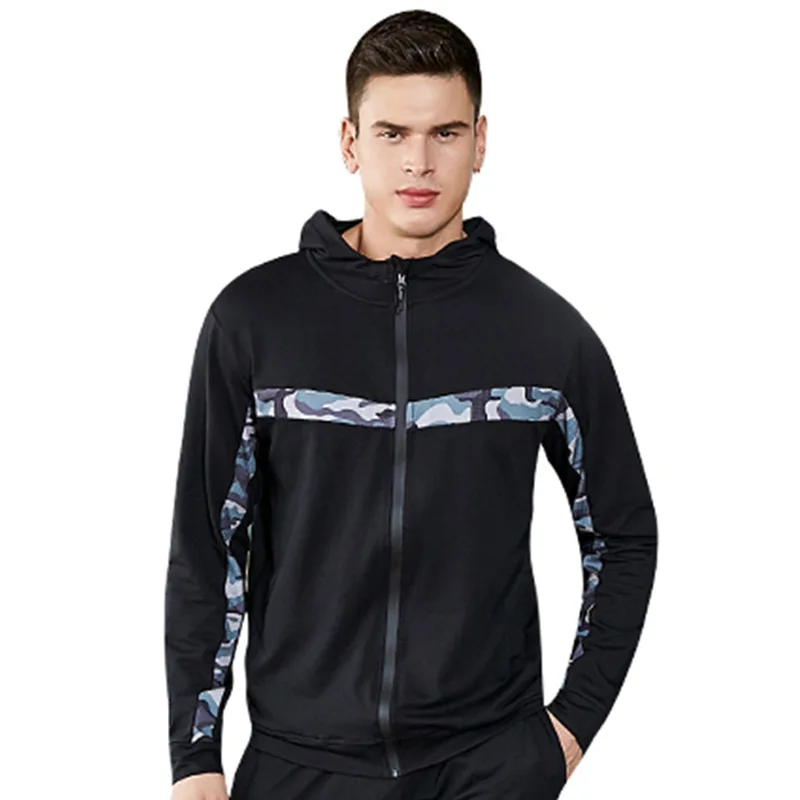 New Tracksuit mens sports suits gym running 2 piece set jacket and pants Fitness jogging suit male Bodybuilding sportswear