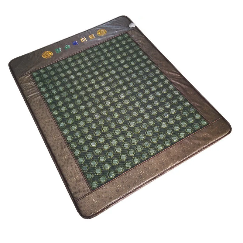 Wholesale Tourmaline Massage Bed Mattress Infrared Jade Stone Heating Mat Pad for Health Care