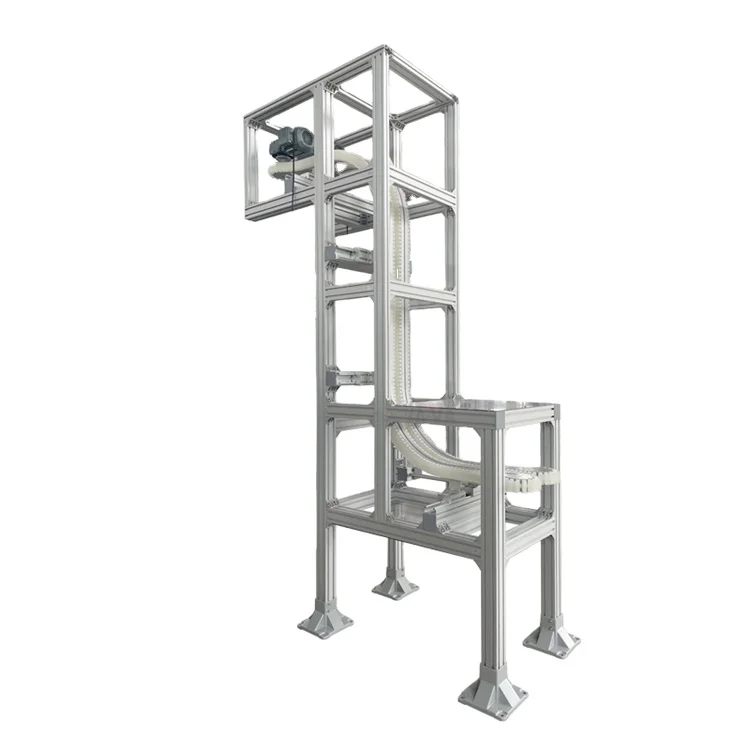 YA-VA Flexible Chain Gripper Conveyors for Elevating,Lowering,Orient and Transport