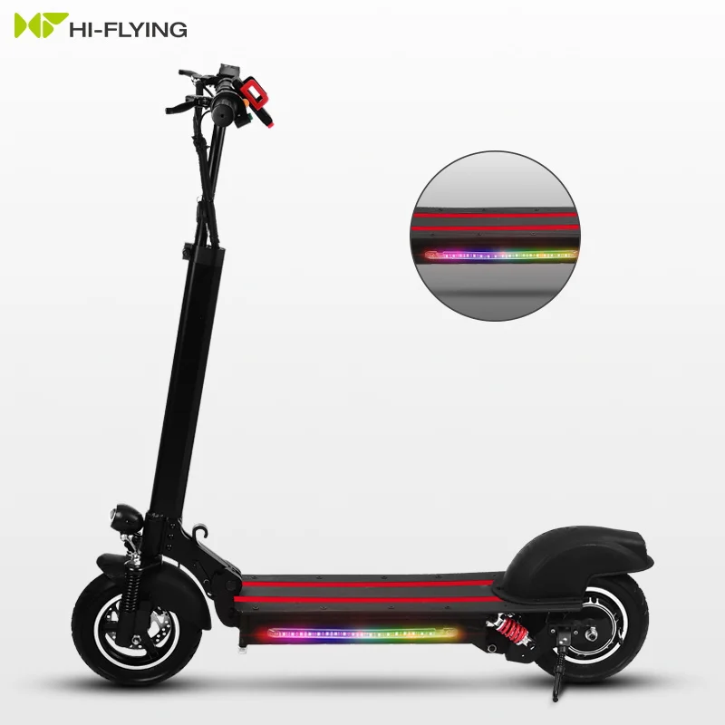 E-scooters 600W Motor 48V 12Ah Battery Folding 10inch Pneumatic Tire Big Scooter Big Scooter Electric Scooters
