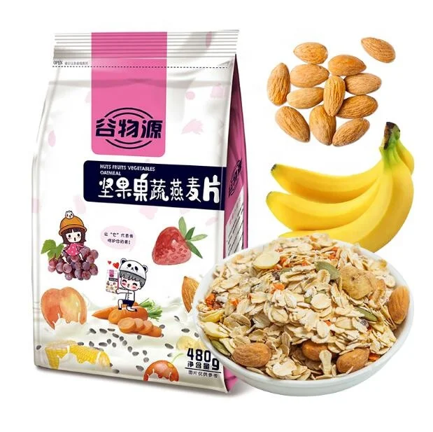 Поставка фруктов и орехов, овсяной муки, муэсли, гранильного сырья, возможна поставка OEM