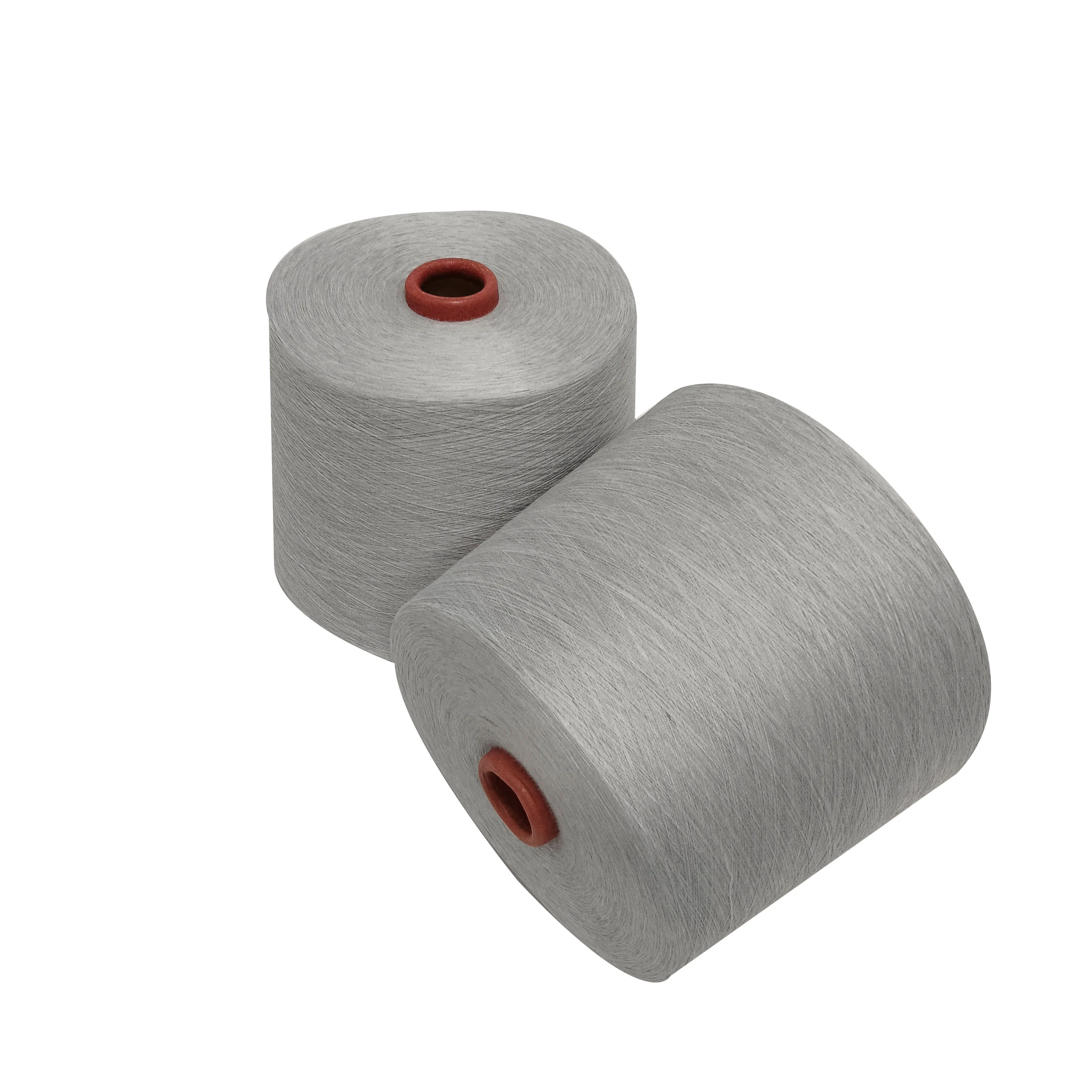 Magnetic polyester 40/ viscose 60 blend yarn with composite magnetic nano powder for weaving