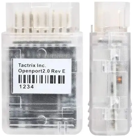 Tactrix Openport 2 0 ECU FLASH с полным комплектом