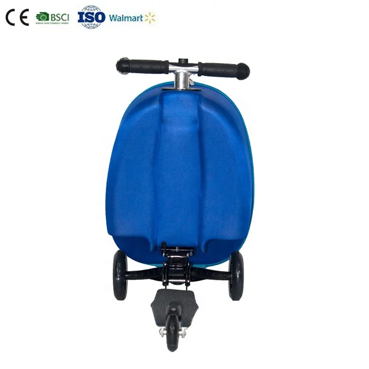 3D maleta de viaje kids suitcase and children airport  luggage mochilas scooter