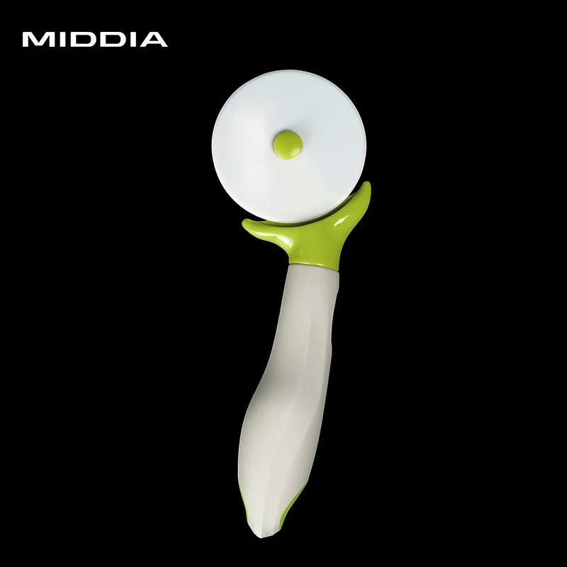 MIDDIA Pizza Wheels Cake Knife Ceramic Pizza Cutter