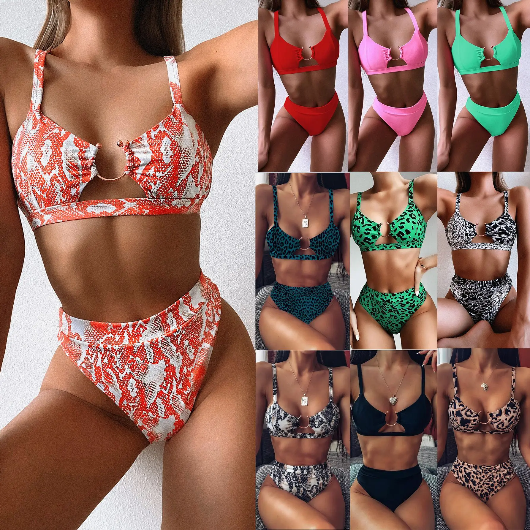 LEVEL 05 High Quality Wholesale Custom Private Label Plus Size Ladies Sexy Bikini Swimwear Women