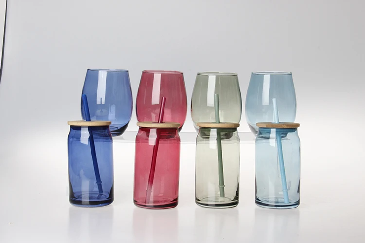 Wholesale premium drinking glasses clear stemless wine glasses for red wine juice water whisky wine glasses supplier