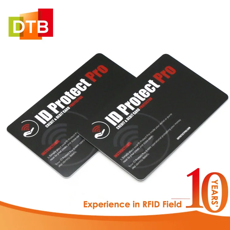 Custom  Rfid Smart Card With Chip Printable Transparent Nfc Business Card