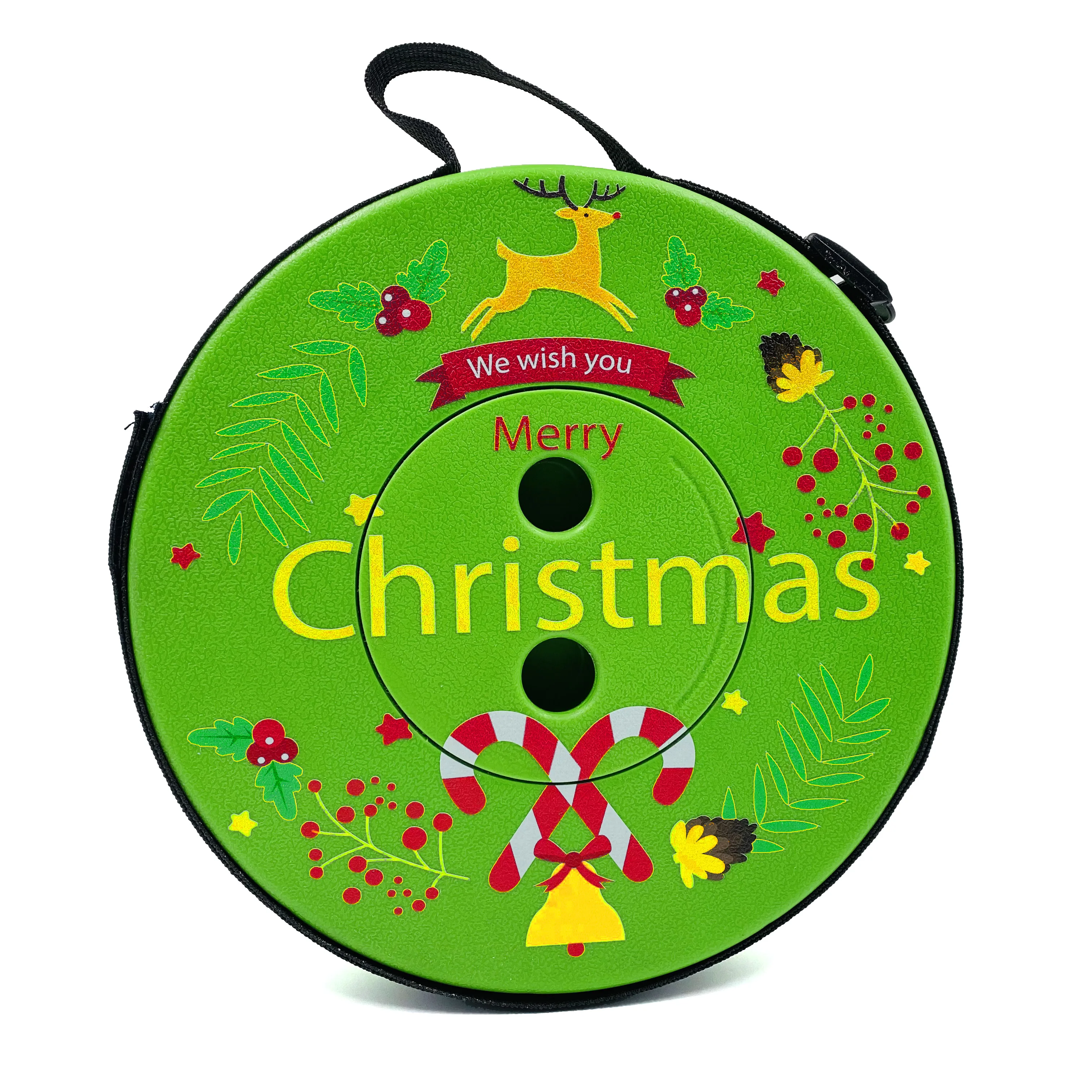 Новый сертифицированный Телескопический стул, подшипник для рождественского стула на новый год 2023