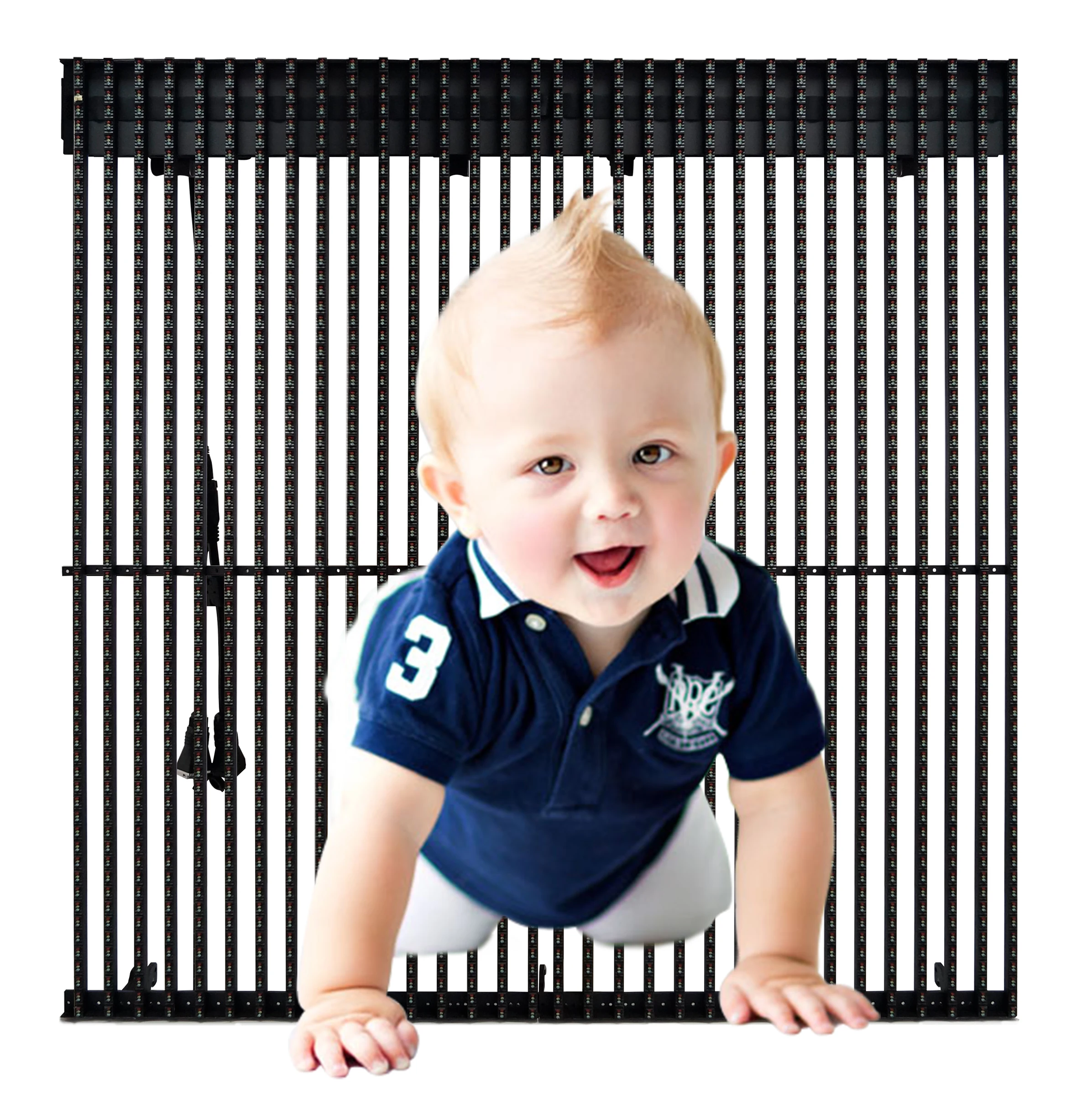 P15.625 customized easy installation Outdoor Big commercial Advertising LED display screen/ video wall