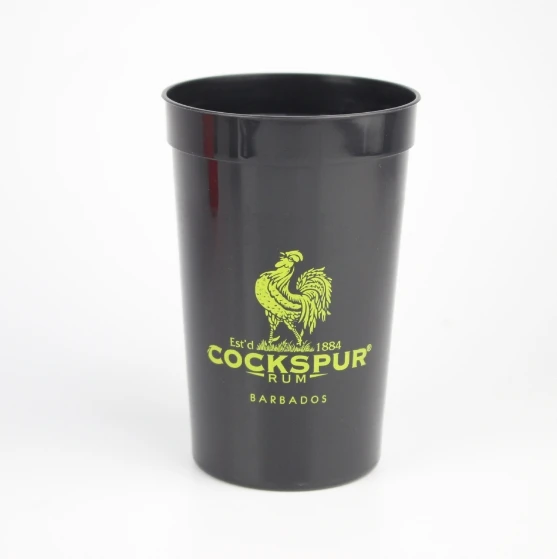 wholesale plastic cup 16OZ PP cups plastic party solo multi-color double-layer cup