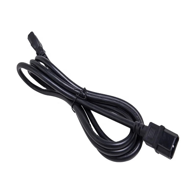 Popular China Supplier C13/C14/C19/C20 Plug IEC 320 CE Approved 250V 10A/16A AC Power Cord Cable