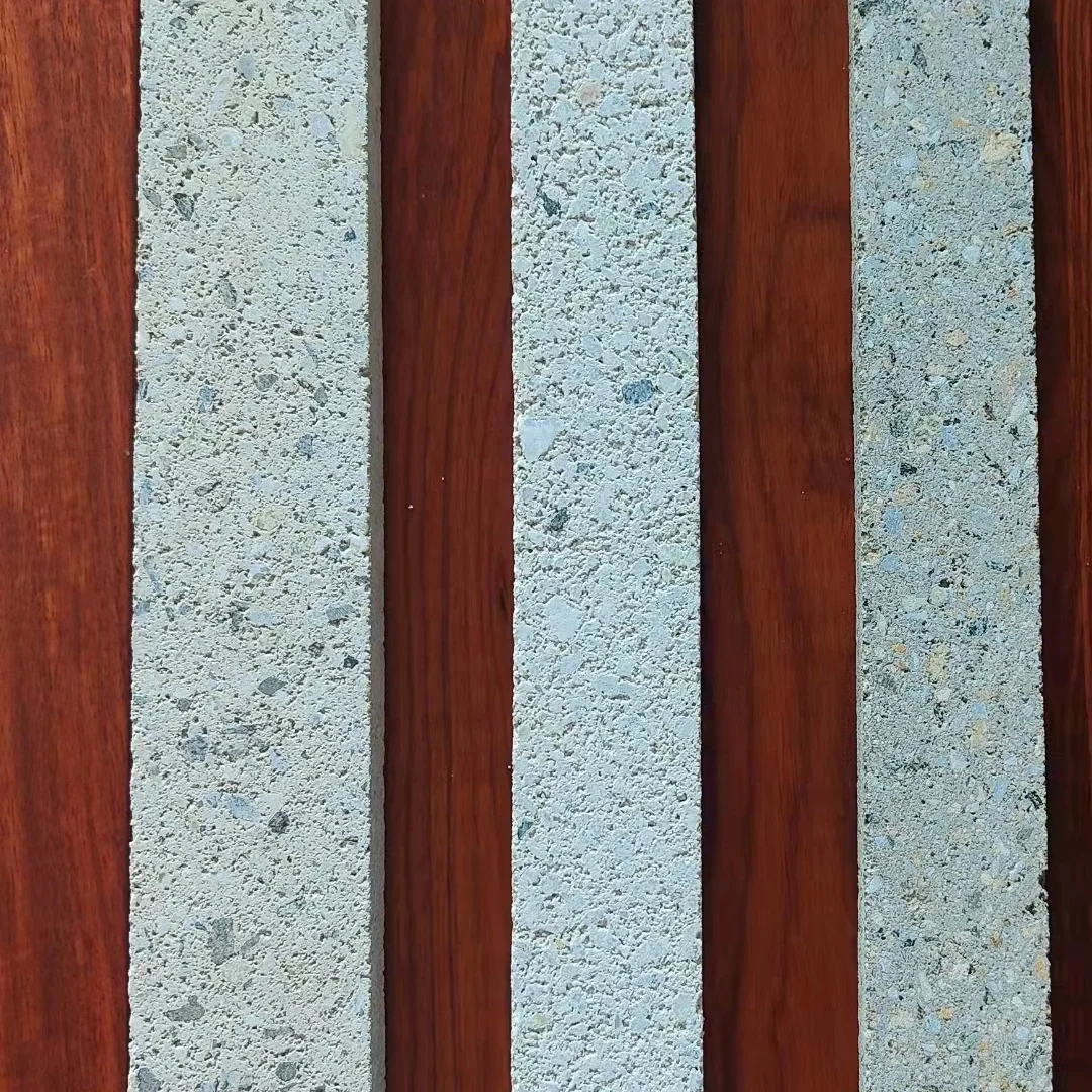 Cement strip brick exterior wall decoration terrazzo ceramic tile