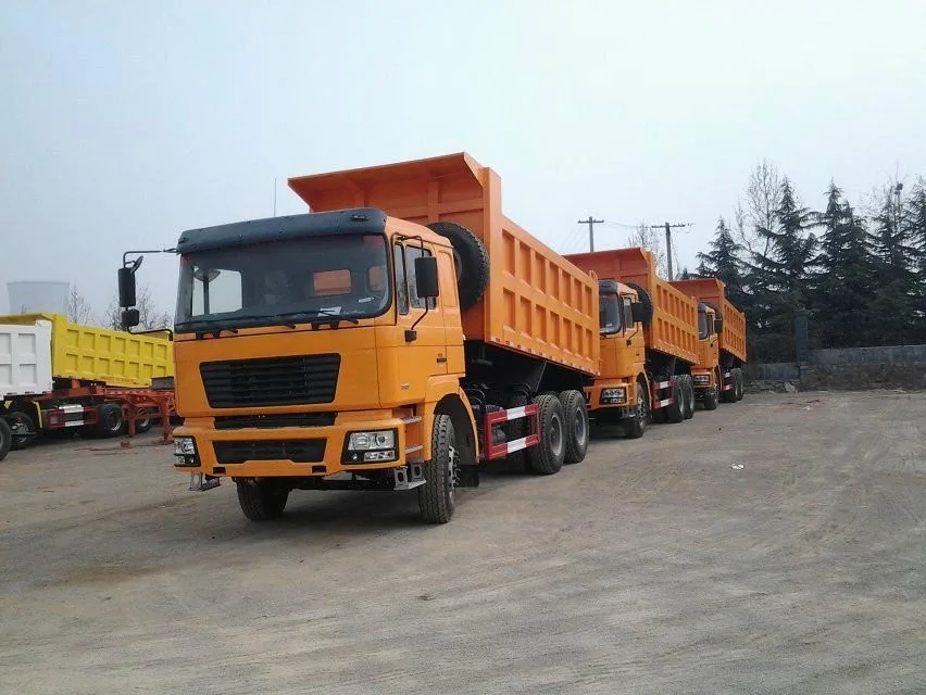 China Truck 8*4 Dump Truck Tipper Truck Left Hand Steering Vehicle On Sale For Mining transportation