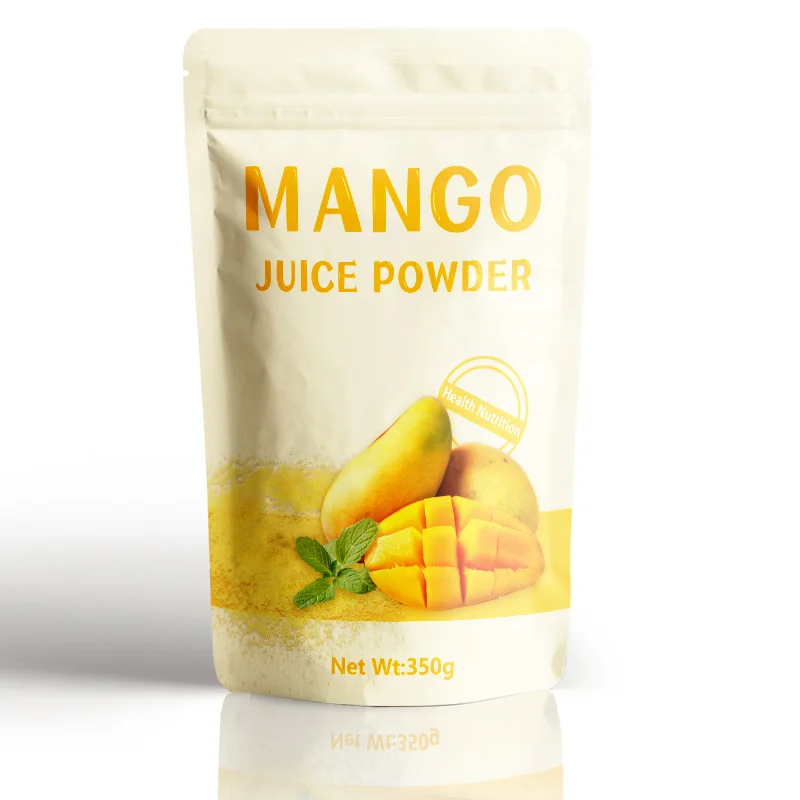 Вкусный порошок сока манго для мгновенных напитков, 350 г в пакете, богатый иммуниттом Витамин С