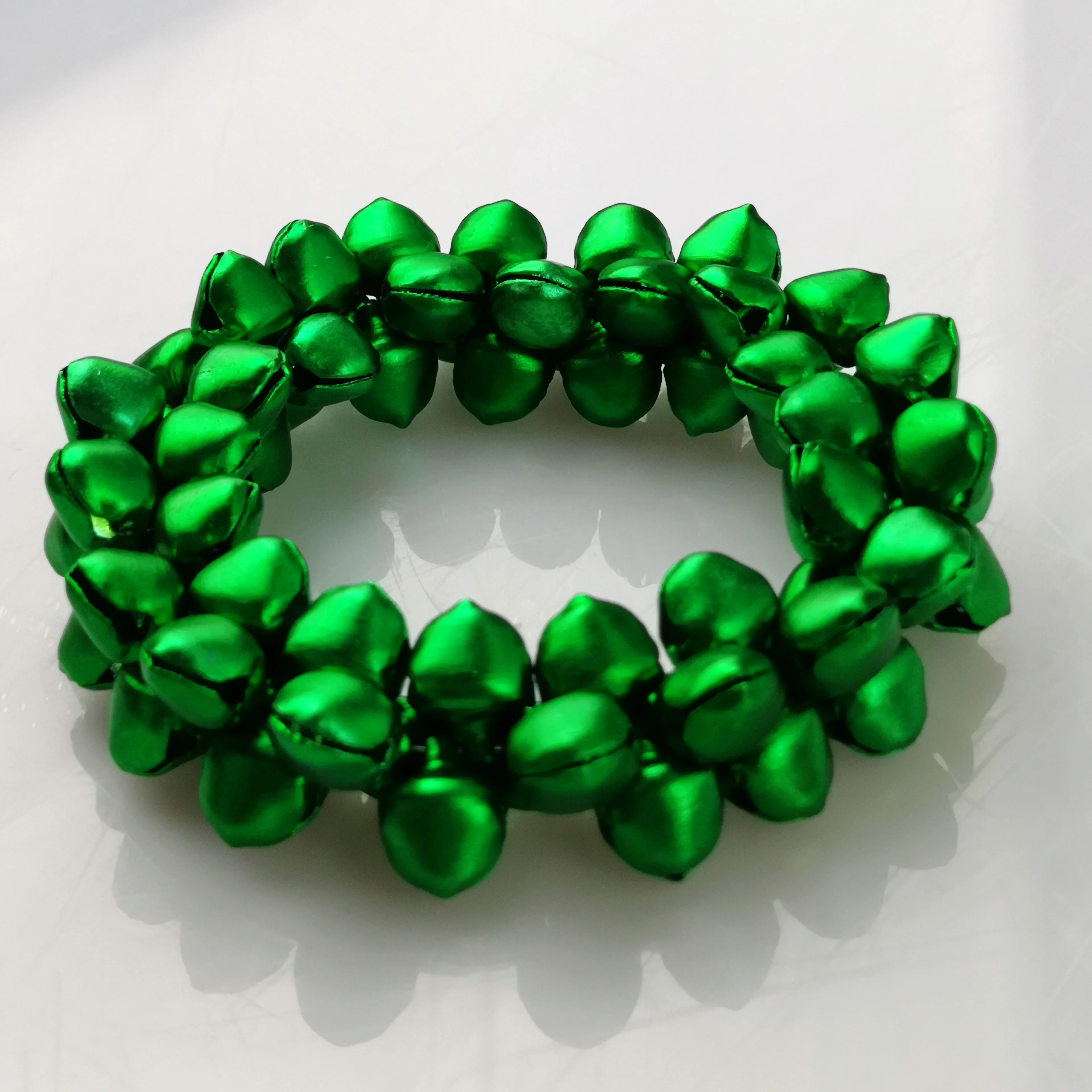 holidays and wedding jingle bell decoration colorful napkin ring