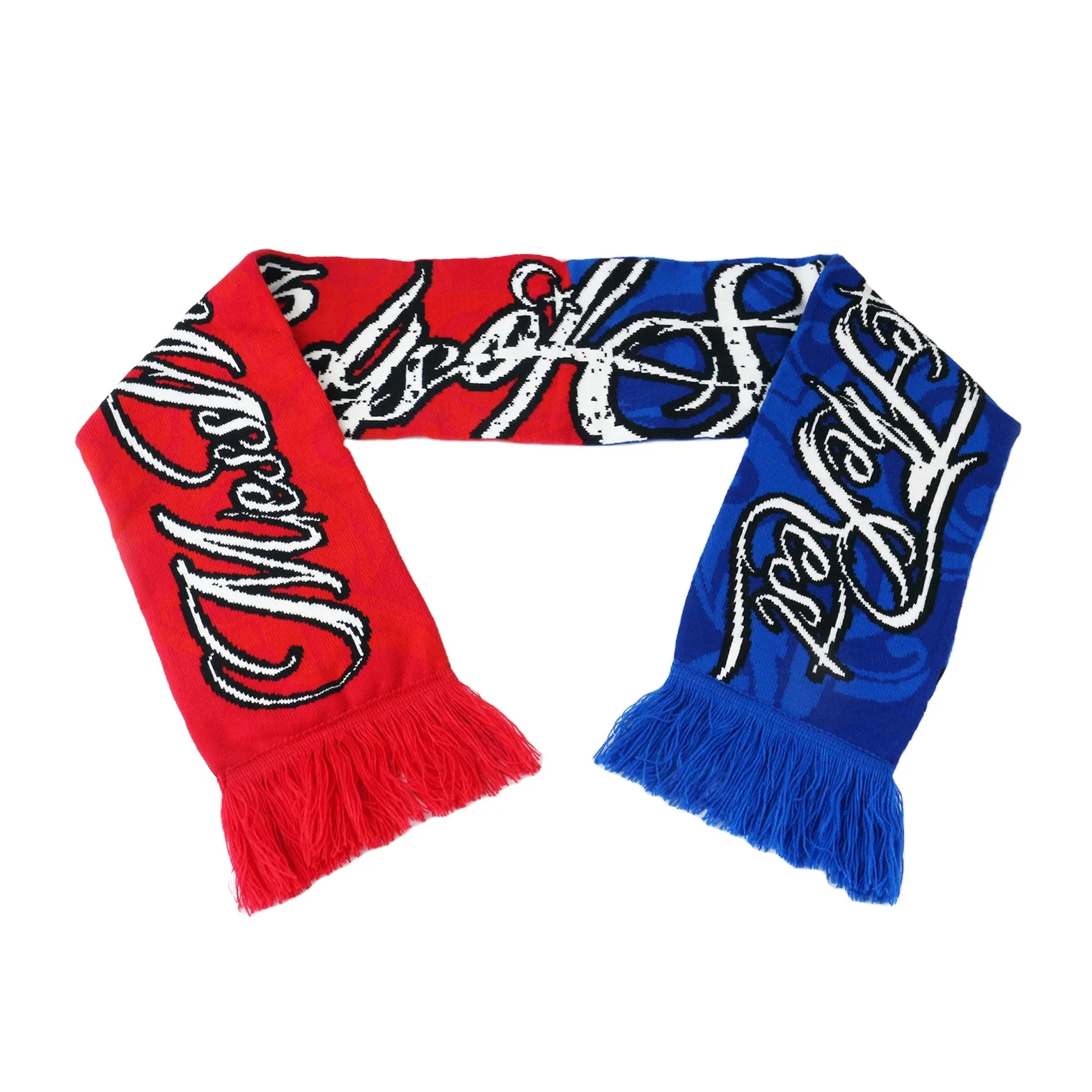 Жаккардовые Спортивные акриловые шарфы