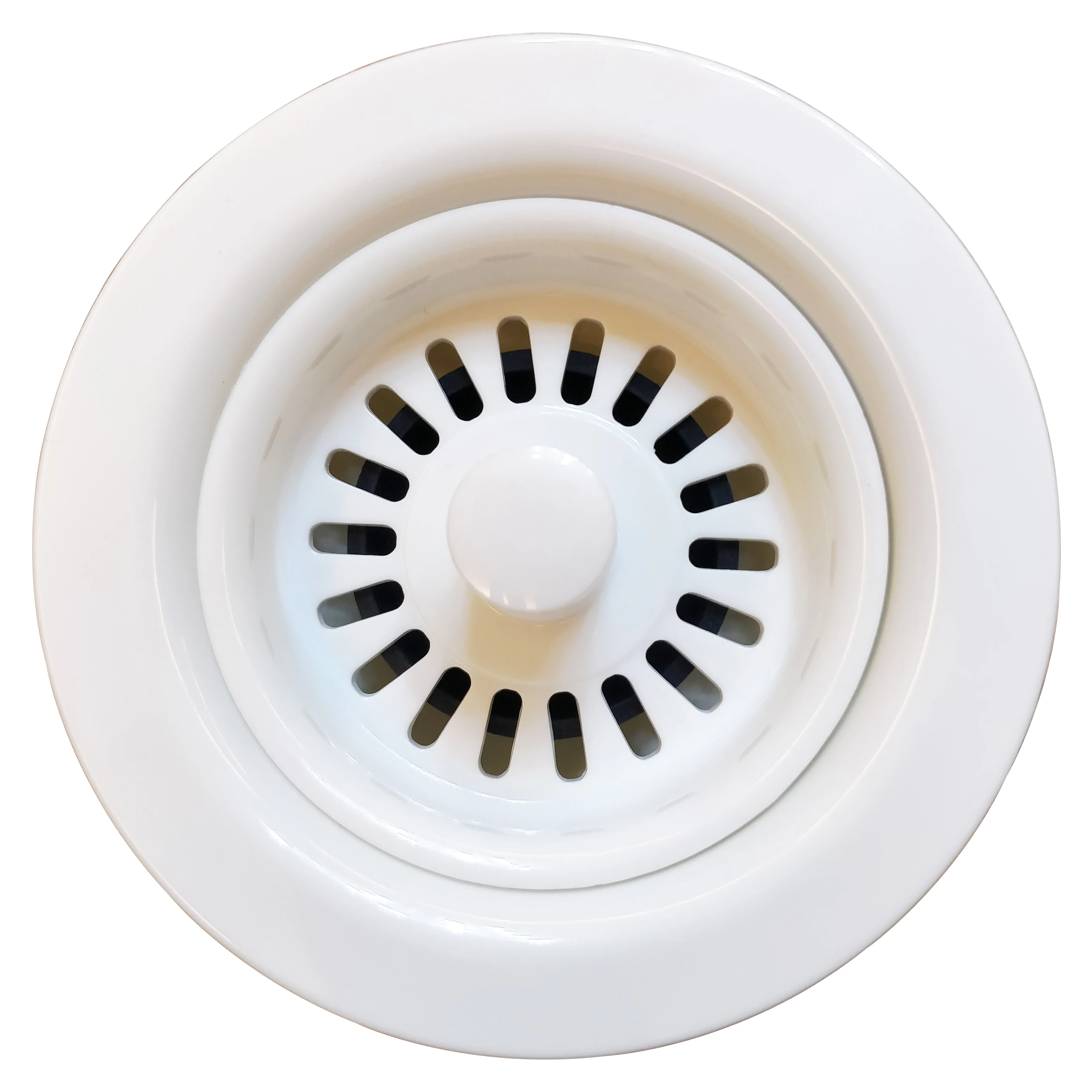 Экологически чистые фильтрующие отходы 1,5 дюйма, белый пластиковый фильтр для кухонной раковины, декоративный фильтр для слива раковины в ванной комнате