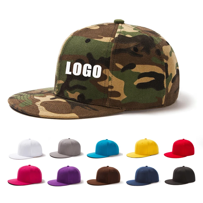 Custom snapback caps hat with custom logo blank fitted hat women designer customization cap 6 panel plain snap back hats for men