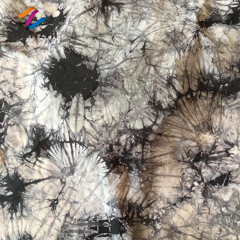 
100% Nylon Tie Dye Fabric for Wholesale 