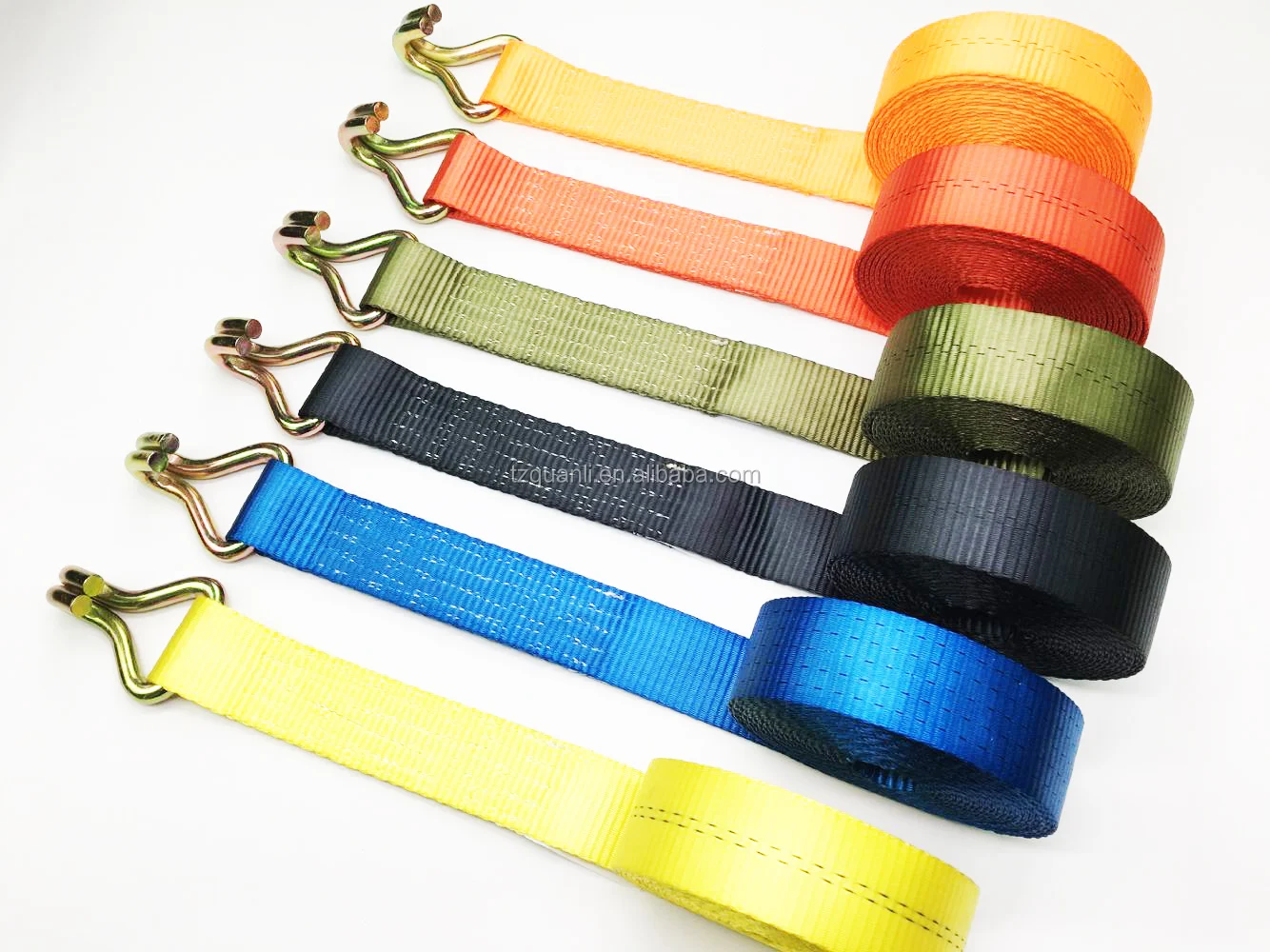 
25mm 1.5T All steel galvanized Double J hook for ratchet buckle 