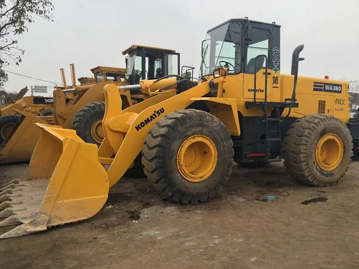 90% New Cheap And High-quality Small Displacement Large Origin Used Komatsu WA380-6 Loader For Sale
