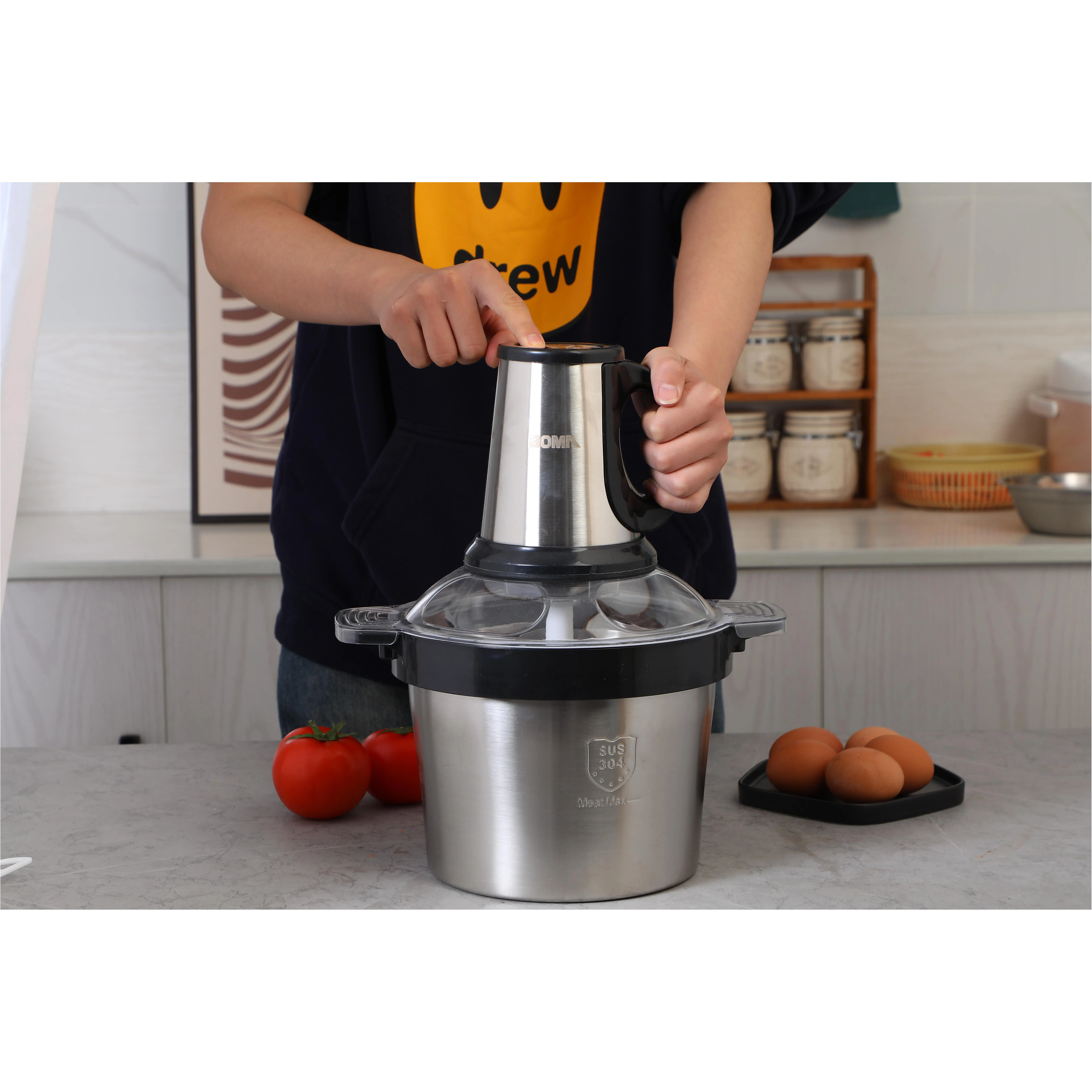 Meat Grinder New Fashion Latest Industrial Large Capacity Good Quality Wholesale Manual New Arrivals Meat Mincer Machine Manual