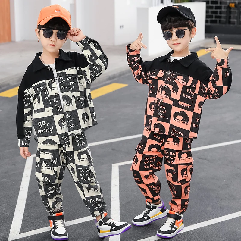 DRBMBL2008B03, Новое поступление, комплекты детской одежды в стиле сафари, модная дизайнерская одежда для мальчиков, комплект детской одежды в стиле хип-хоп