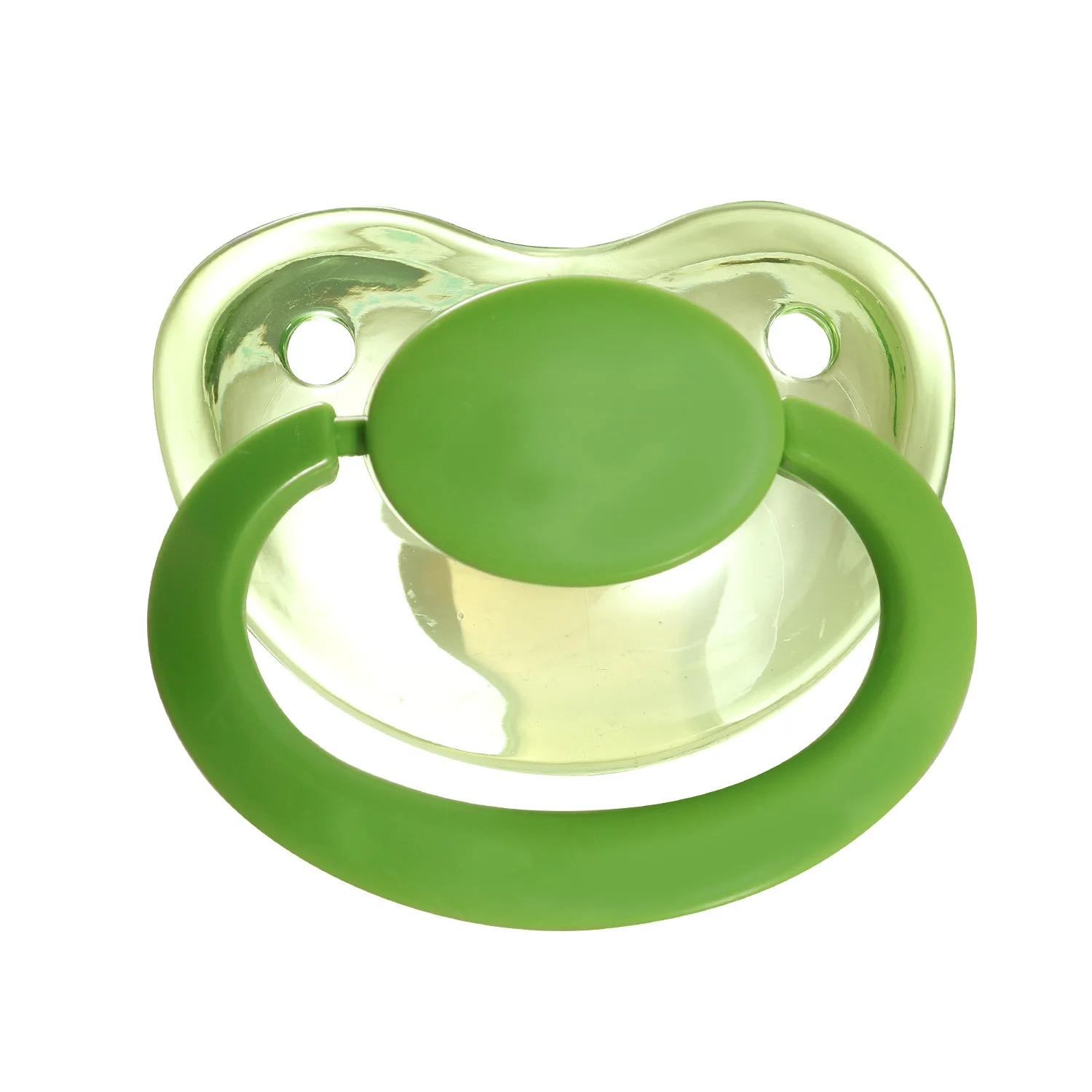 Hot Amazon Sale 30Colors Large Glitter Adult Baby Pacifier With Big Size Nipple Teat