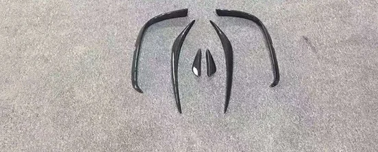 Сплиттер для переднего бампера из углеродного волокна плавник губ VW Passat CC диффузные сплиттеры 2009-2012