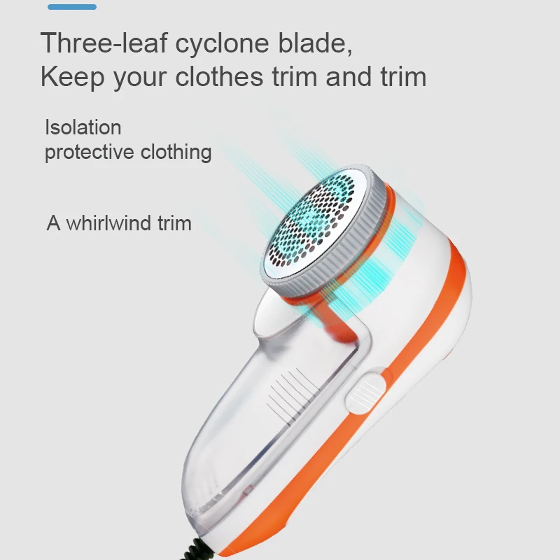 DL-2015Sweater Shaver Trimmer Clothes Fur Fuzz Cleaner Lint Shaver Electric Lint Remover USB Rechargeable Portable Fabric Shaver